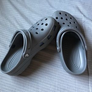Slate Gray Classic Crocs